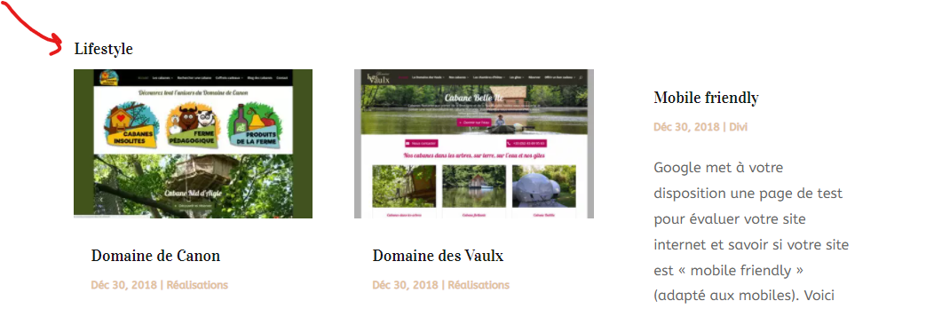 Coller le titre du module