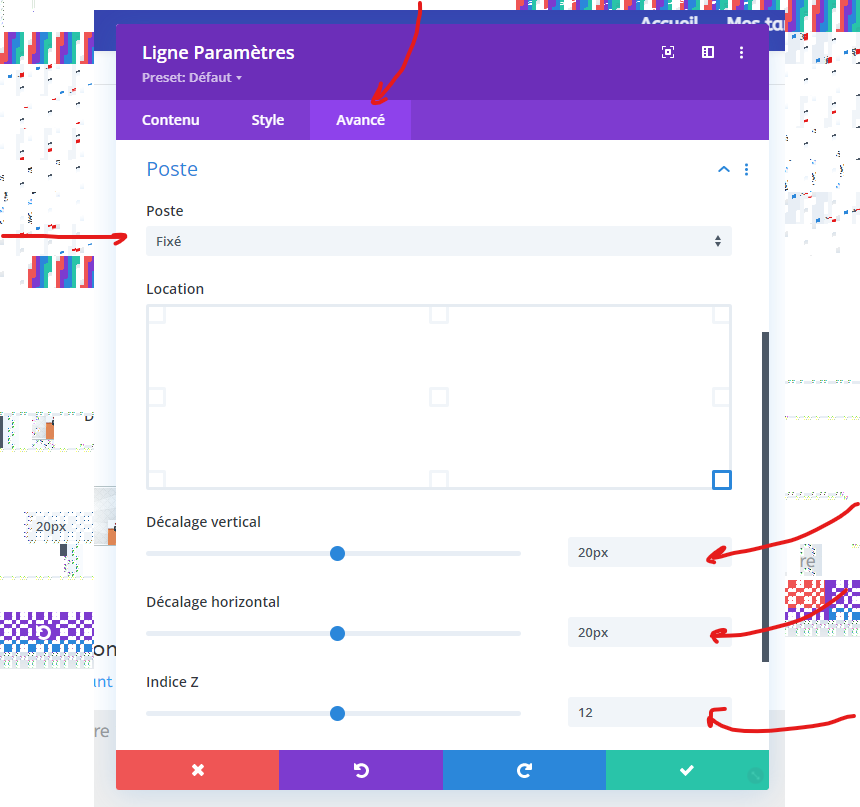 Faire flotter les carte