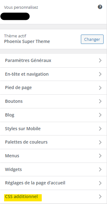 css additionnel